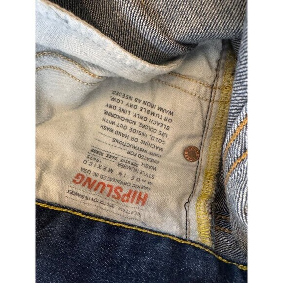 J. Crew Vintage Hip-Slung Jeans Dark Wash Bootcut Sz 27 EUC Made in USA preppy - Picture 6 of 6